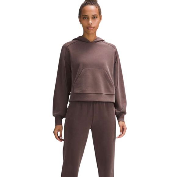 Lululemon Softstreme Hoodie in Espresso Size 12 - Picture 6 of 9